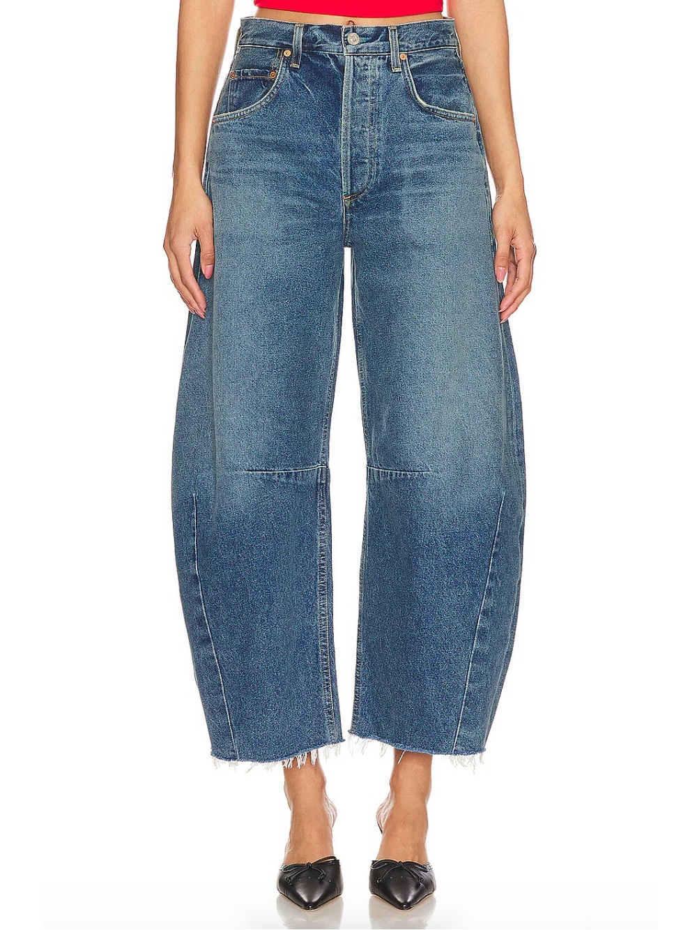 Citizens of Humanity Horseshoe Wide Leg Jeans First Class